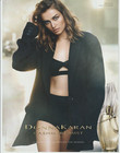 2018 Sexy Brunette Bra Bikini Long Legs Print Ad Donna Karan Cashmere Mist