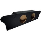 2010-2013 Chevy Camaro Ls Lt Ss Custom Fit Dual 10  Subwoofer Enclosure Sub Box