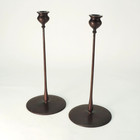 Arts   Crafts Bronze 13 25  Tiffany Type Museum Of Metropolitan Art Candlesticks