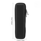 Black Eva Hard Shell Pencil Case Stylus Pen Holder Earphone Storage Pouch Bag