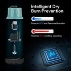 850gph 60w Submersible Pump Fish Tank Pond Aquarium Hydroponic Systems 