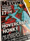 Melvins Original 1999 Concert Poster Uncle Charlie Signed Houston Tx