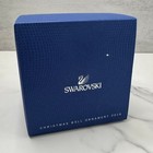 Swarovski   2016 Glass Christmas Bell Ornament
