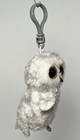 Ty Beanie Boos Owlette The Owl Small Plush Charm Glitter Eyes Plastic Key Clip