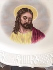 Vtg Washington Colonial Jesus Religious Plate Platter Serving Tray Christ Lord