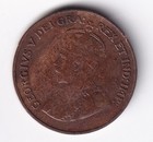 Canada 1923 1c One Small Cent Copper Coin King George V Vg