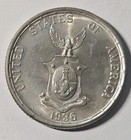 1936 M Philippines 50 Centavos Murphy-quezon Gem Unc