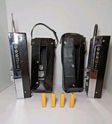 A Pair Vintage Royce 1-408 Cb Radio 5w 6-channel Handheld Transceivers   Cases  