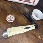 Gec  Tidioute Cutlery 922225 Eureka Jack Knife  Linen Micarta