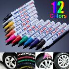 12pcs Waterproof Permanent Paint Marker Pen For Car Tyre Tire Tread Rubber Metal