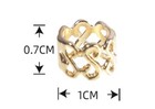10 Pcs Hair Braid Diy Dread Dreadlock Beads Adjustable Braids Cuff Clip Gift