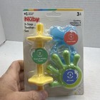 Nuby 3 Stage Teether Set  3m   3 Ct New Sealed