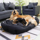 L Xl Xxl Dog Bed Waterproof Sofa Dog Pet Bolsters Removable Cushion Anti-scratch