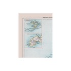 Historic Map - Cornwall County England - Bartholomew 1892 - Vintage Wall Art