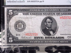 1914  5 Frn Federal Reserve Red Seal Large Note Fr 839a Pmg 25  019 Very Fine