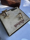 Cufflinks Vintage Gold Plated  New In Box Never Worn