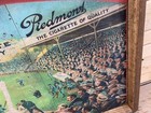 Piedmont Tobacco Baseball Art Wood Baseball Advertisement Sign T206 Era 18x36