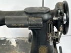 Singer 221 Featherweight Sewing Machine 1941 Scroll Face Tested Works  ak083914