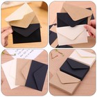 30pcs Retro Envelopes Paper Craft Kraft Note Cards Envelopes