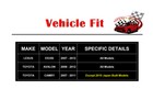 Fit 2007 2008 2009 2010 2011 Toyota Camry Front   Rear Brake Rotors Brake Pads