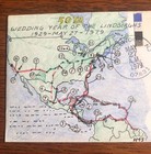 One Of A Kind Hand Drawn Cover    50th Wedding Anniversary Of Charles Lindbergh