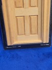 Miniature House  2380 Classic 6 Panel Interior Door 1 12 Scale Dollhouse Usa