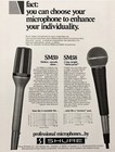 Vintage 1980 s Shure Sm58 Cardioid Dynamic Microphone W Mic Clip Usa Sm57   2