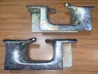 Vintage Bronze Toe Rail Chocks Cleats 7  L X  1 5  W X 2 3 4  H  Never Installed