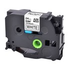 4pk Compatible With Brother P-touch White Tz Tze Fx251 Flexible Label Tape 1 