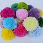 17-32 Colors Latch Hook Kit Colorful Yarn Bundles Cut Rug Yarn Diy Latch Hook   