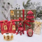 500 Pcs Christmas Gift Tags Stickers Self Adhesive Name Tags For Xmas Holiday