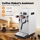 Commercial Milk Frother 8l Professional Steamer Automatic Boiling Water 2500w