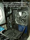 120mm To 92mm Centered Offset Fan Adapter Converter Change Pc Case Mod Custom