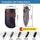 Leather Knife Sheath Belt Series - Durable Well Made Nice Leather Easy And Qu   