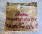 Extremely Rare Original Indian Motorcycle Chum Me Seat Rain Cover
