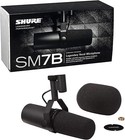 Shure Sm7b Cardioid Dynamic Vocal Broadcast Microphone Sealed In Box Black Us