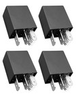 4 Pcs Fuel Pump Relay Replace 4671168e 72472m  20 10a 12vdc  5 Pins 