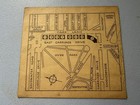 Original 1937 King George Vi Queen Elizabeth Coronation Ticket Hyde Park Map