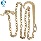 J Hook 15  Mini R Hook Recovery Wrecker 5 16    8 Ft Grade 70 Tow Chain