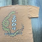 Vintage Buddy Guy Shirt Mens M Orange 2004 Blues Snake Tour Concert Chicago Tee