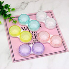 15 Pack Colorful Clear Travel Contact Lens Case Box Holder Soak Storage Containe