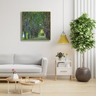 Canvas Print Klimt Painting Repro Home Decor Wall Art Abstract Avenue Green