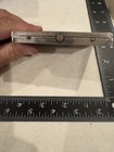Antique Sterling Silver Case Made In Usa-push Button Open Working