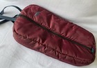 Top Quality Double Sided Large Padded Bridle Halter Bag Case burgundy 30 x12 x7 
