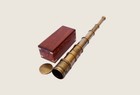 Victorian Nautical Antique Brass Telescope Vintage Maritime Handcrafted Spyglass