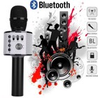 Wireless Karaoke Bluetooth Handheld Microphone Speaker Party Ktv Player Mic Gift