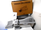 Enclosed Stainless Steel Cat Litter Box With Lid  Xl Extra Large Litter Box New 