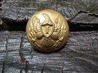 Old Rare Vintage Antique Civil War Relic Eagle Infantry Coat Button Free Case
