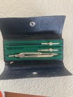 Vintage Engineering Drafting Compass Tool Set Made In Germany  612
