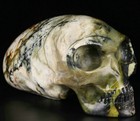 4 9    Hiso Jasper Carved Crystal Alien Skull  Realistic  Crystal Healing